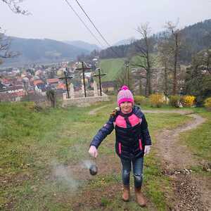 Weihfeuertragen in unserer Pfarre