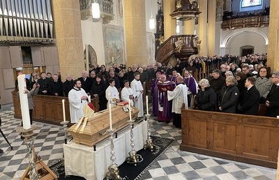 Requiem für Bischof Maximilian Aichern am 9. Februar 2026 in der Stiftskirche St. Lambrecht.